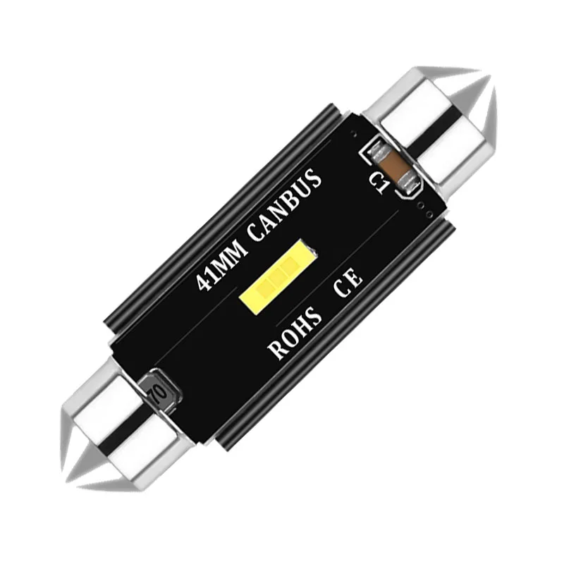 Светодиодные лампы C5W/C10W, 1 шт., Canbus Festoon-31MM 36 мм, 39 мм, 41 мм, 1860 CSP, без ошибок, купольсветильник лампа для салона автомобиля, лампа для чтения 12 В/24 В