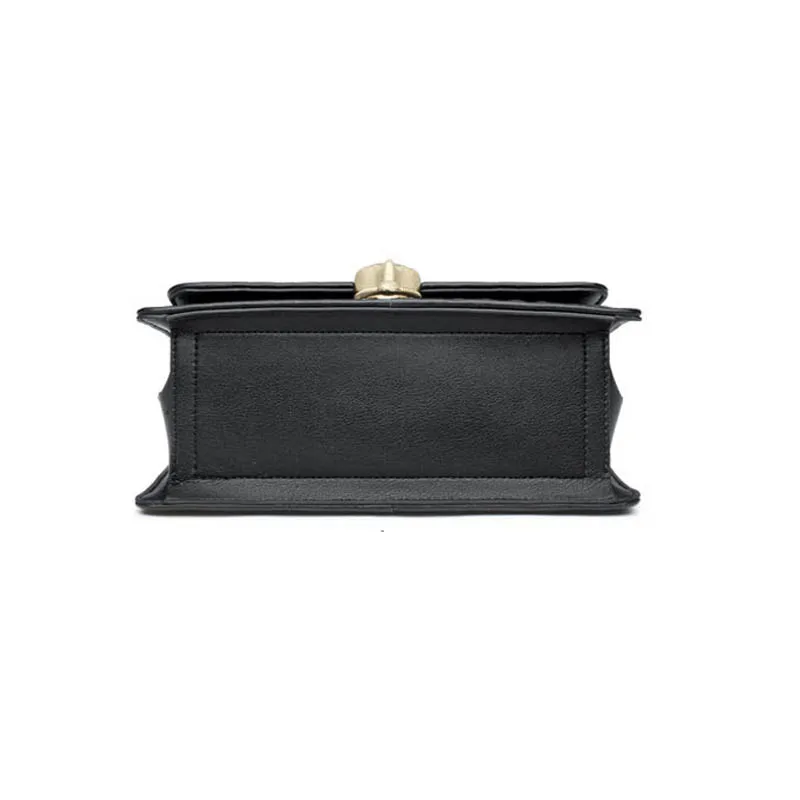 

New Famous Brand Women Handbags Leather bag women's new trendy messenger bag fashion simple shoulder bag retro small square bag