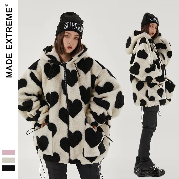 

MADEEXTREME Lambskin puffer jacket winter clothes women 2020 Cashmere woman parkas plus size winter coat LY830