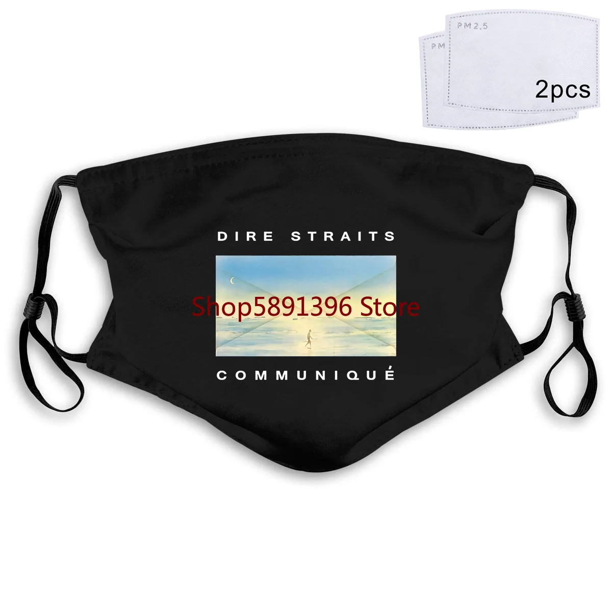 Dire Straits Communique маска синий плакат XS3XL PM2.5|Мужские маски-балаклавы| |