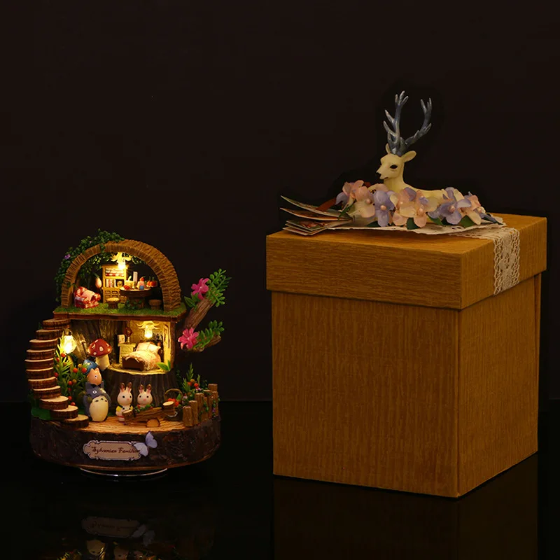 Прекрасный мультфильм светодиодный ночник детский подарок рождественские