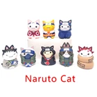 8 шт.комплект, детские фигурки кошек из аниме Наруто