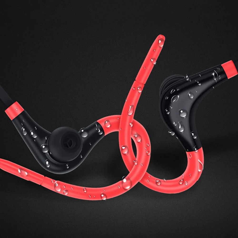 mosunx Wireless Bluetooth Earphones Noise Cancelling Headset Neckband life Sport stereo In-Ear With Microphone for iPhone Xs | Электроника