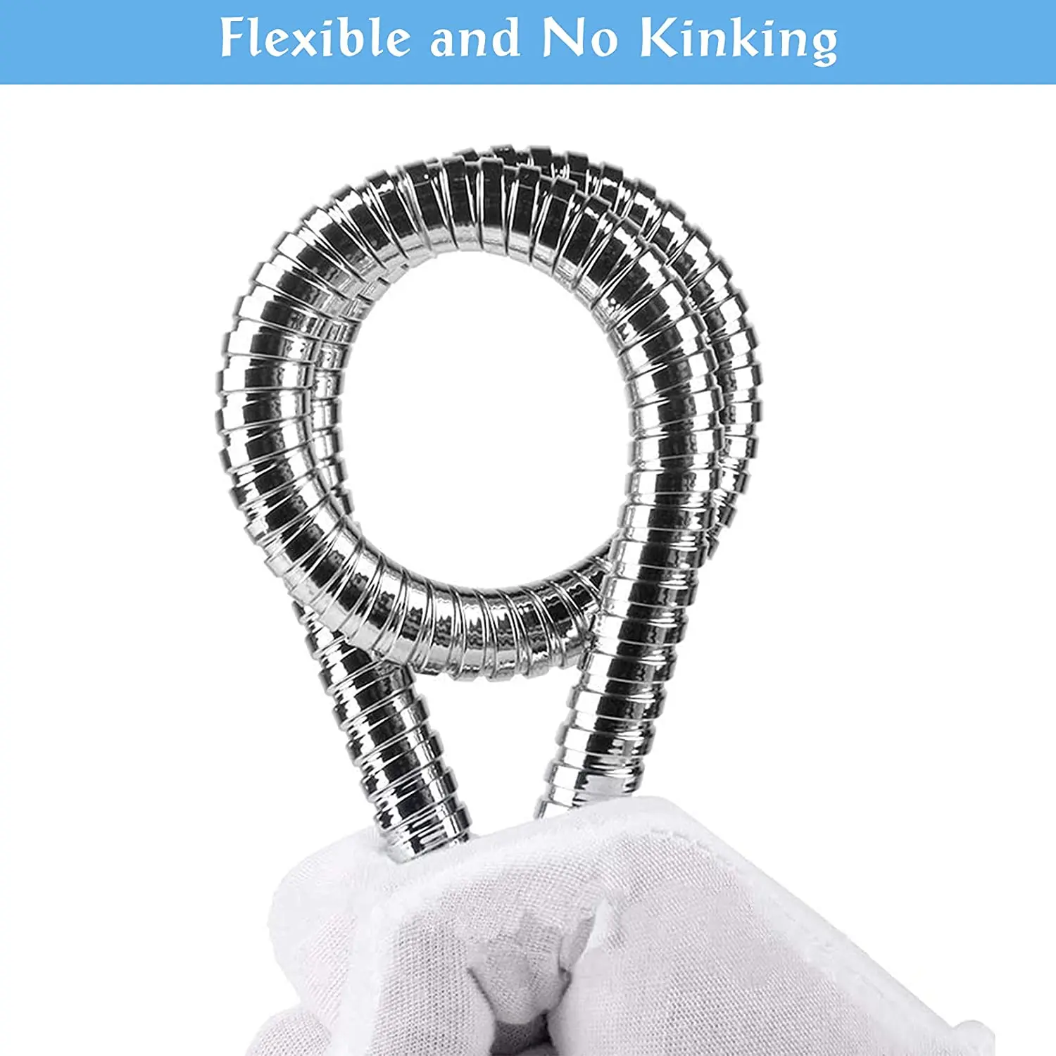 Ручной душевой шланг из нержавеющей стали 1 5 м фитинги 1/2 дюйма для обогрева