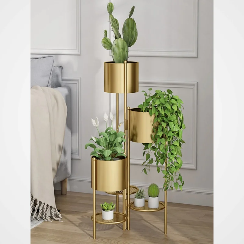 

Цветочная полка для балкона, многослойная Рамка для украшения растений, комнатный напольный стеллаж Xiang, простая современная рамка для цвет...