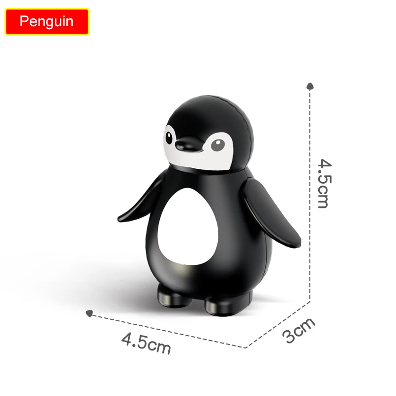 Набор строительных блоков из серии животных зоопарк большой размер милые птицы