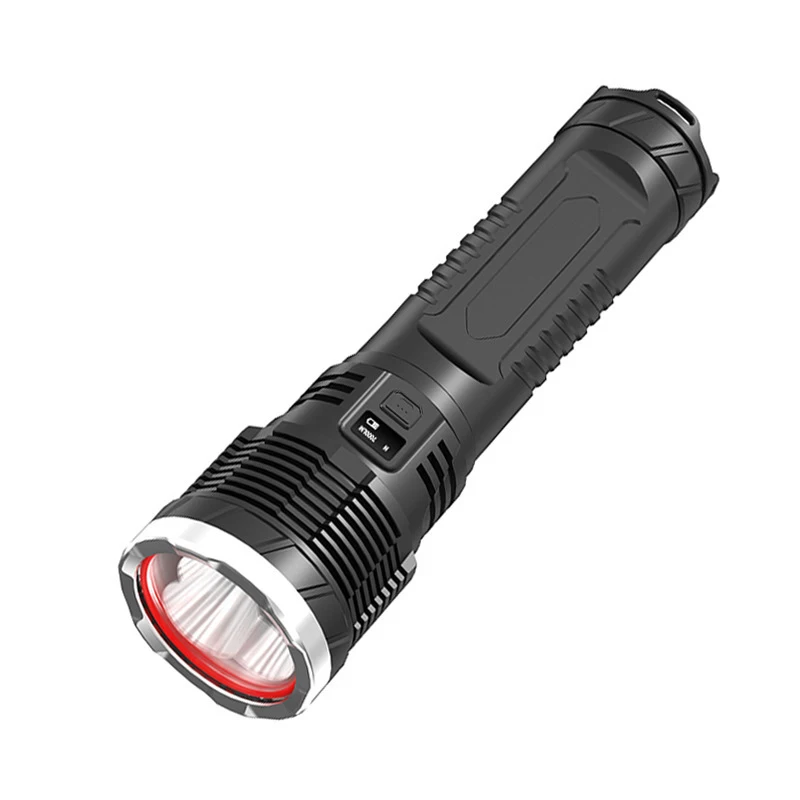 Iluminação ao ar Livre com Display Modos de Holofotes Xanes Lanterna Forte Oled Usb Recarregável 5 Acampamento Equitação 3xp70 10000lm