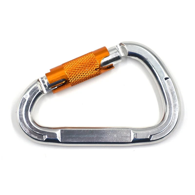 Авиационный алюминиевый карабин Автоматическая блокировка 25KN скалолазание d