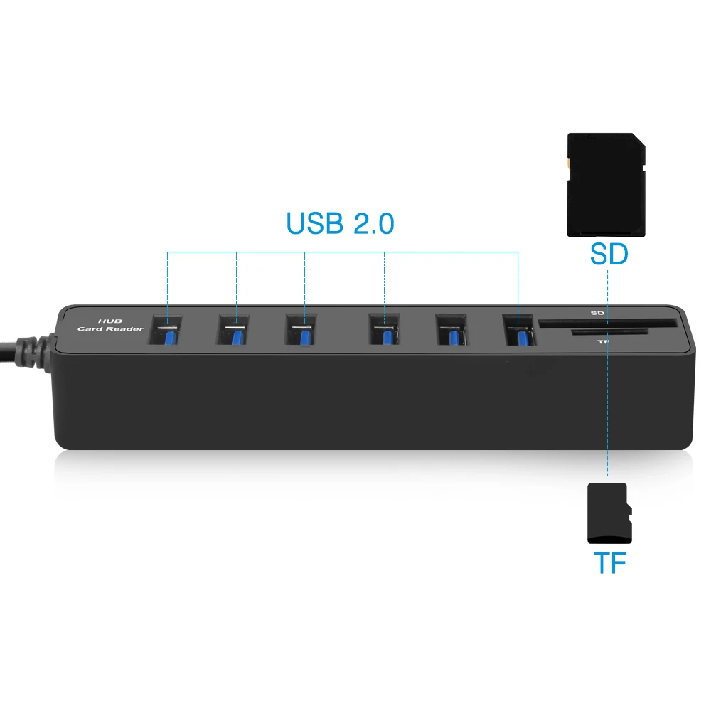 JDL HSD8 usb хаб USB 3 0 концентратор комбинированный разветвитель 3/6 портов опционально
