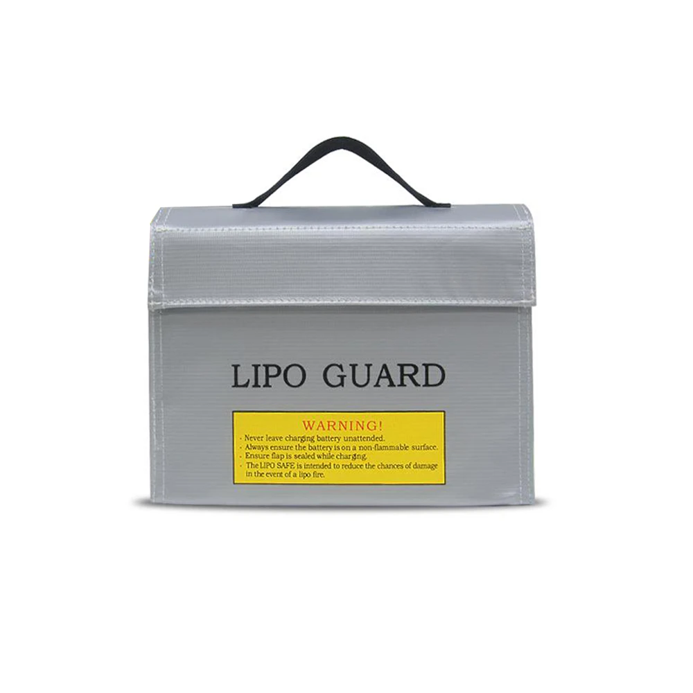 

LiPo Guard Fireproof Bag Fireproof Battery Bags Safe Heat Protection Explosion-Proof Bag Lithium Battery Safe Bag Accessories