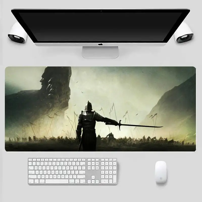 

Swordman Customized MousePads Computer Anime Desk Table Protect Game Office Work Mouse Mat pad X XL Non-slip Laptop Cushion
