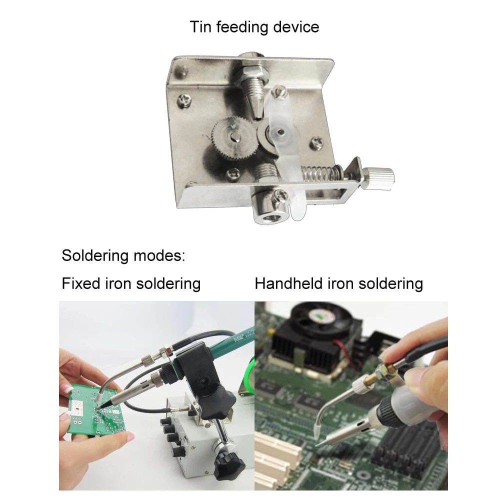 Automatic Tin Feeding Soldering Iron Station For PCB PCBA