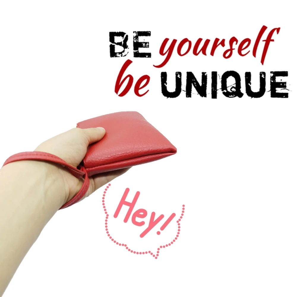 Мужские и женские кошельки 2018 красного цвета сумка из искусственной кожи с