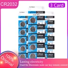 YCDC CR2032 3 в Литиевые кнопочные батареи DL2032 ECR2032 BR2032, электронный пульт дистанционного управления монетницей CR 2032, 15 шт. в посылка