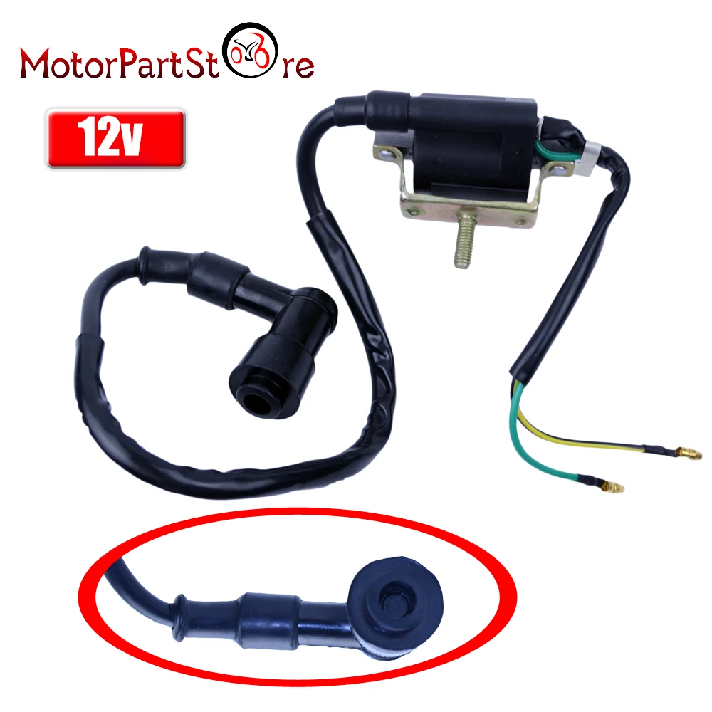Новый Производительность 12V Катушка зажигания с 2 проводное соединение для Honda XL185