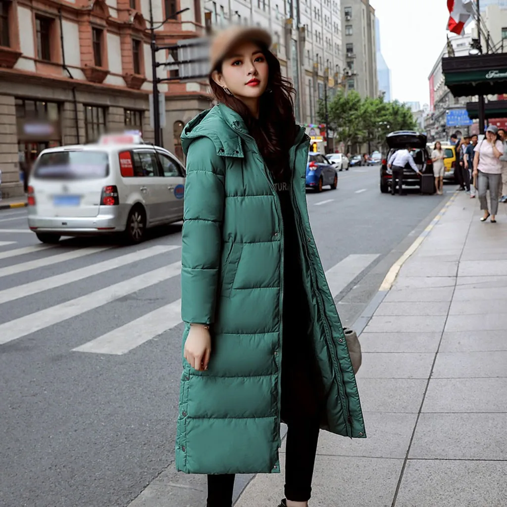 Chaqueta mujer manteau femme зимнее пальто для женщин зимнее теплое хлопковое зимнее пальто с длинными рукавами abrigos mujer invierno
