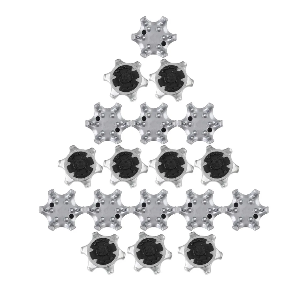 18 шт. скобы из черной и серебряной нитки