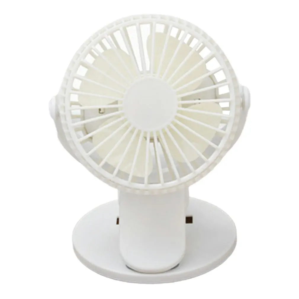 

USB Rechargeable Clip Desktop/Table Fan Mini Portable Clamp Fan 360degree Air Condition With Night Light Air Cooler Fan