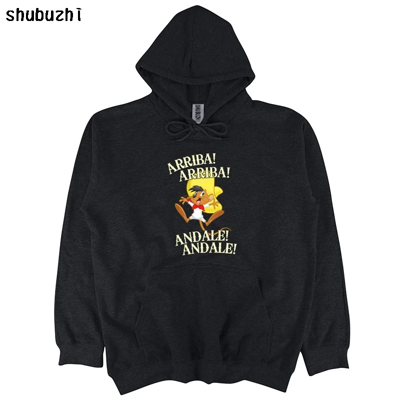 

Speedy Gonzales - Arriba! Andale! Popular Tagless sweatshirt hoodie black Pullover shubuzhi brand top gift for him sbz4353