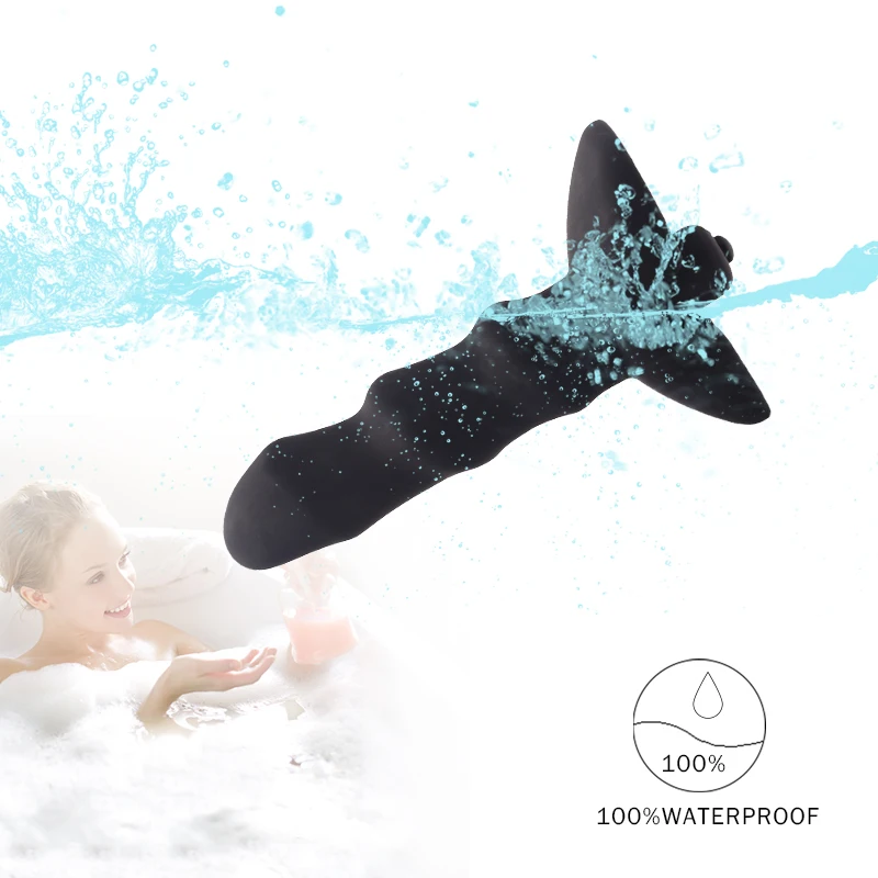 Анальная пробка фаллоимитатор Пуля Вибратор точка G массаж простаты Анальные