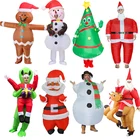 Надувной костюм Санта-Клауса для костюмированной вечеринки