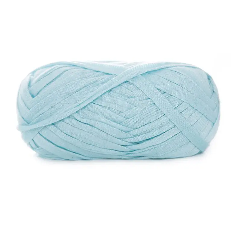 100 г плоская пряжа из искусственной шерсти вязаная крючком средней толщины