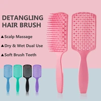 hair comb brosse demelant hairbrush women wet dry comb hair brush scalp massage comb brush for salon hair hairdressing tools