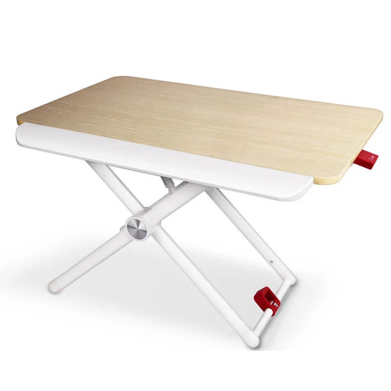 

2021 New standing office computer desk with adjustable height and less spine load-bearing white-collar essential office supplies