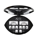 1 пара магнитных накладных ресниц с 23 магнитами, 3D Искусственные ресницы с пинцетом, набор для макияжа, полные полоски, принадлежности для наращивания ресниц