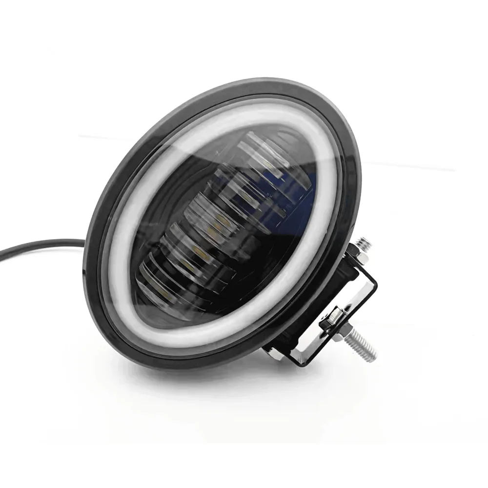 5.5&quot Running Light 50W Cars Motorcycle Led Bar Fog Lights Headlights Spotlight DRL Pod Lamps for Auto Niva Lada 4x4 Off Road ATV - купить