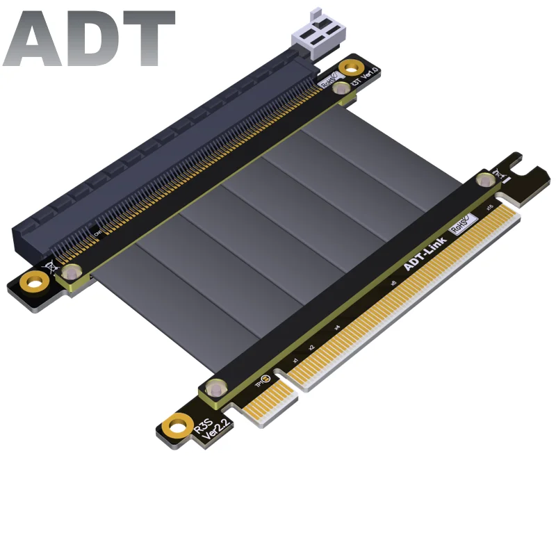 Удлинительный кабель для видеокарты D & W Pcie x16 Antec CoolMaster Corsair TT корпус R33ST