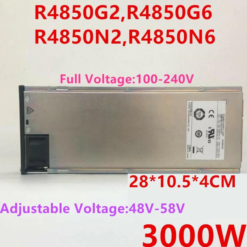 

New Original PSU For Huawei 48V50A 1U 3000W Switching Power Supply R4850G2 R4850G6 R4850N2 R4850N6