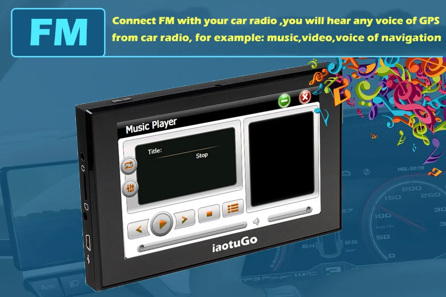 IaotuGo 5 дюймов емкостный Android gps Автомобильный gps навигатор MTK8127 четырехъядерный 8G хранение 512RAM wifi Bluetooth AV-IN навигация
