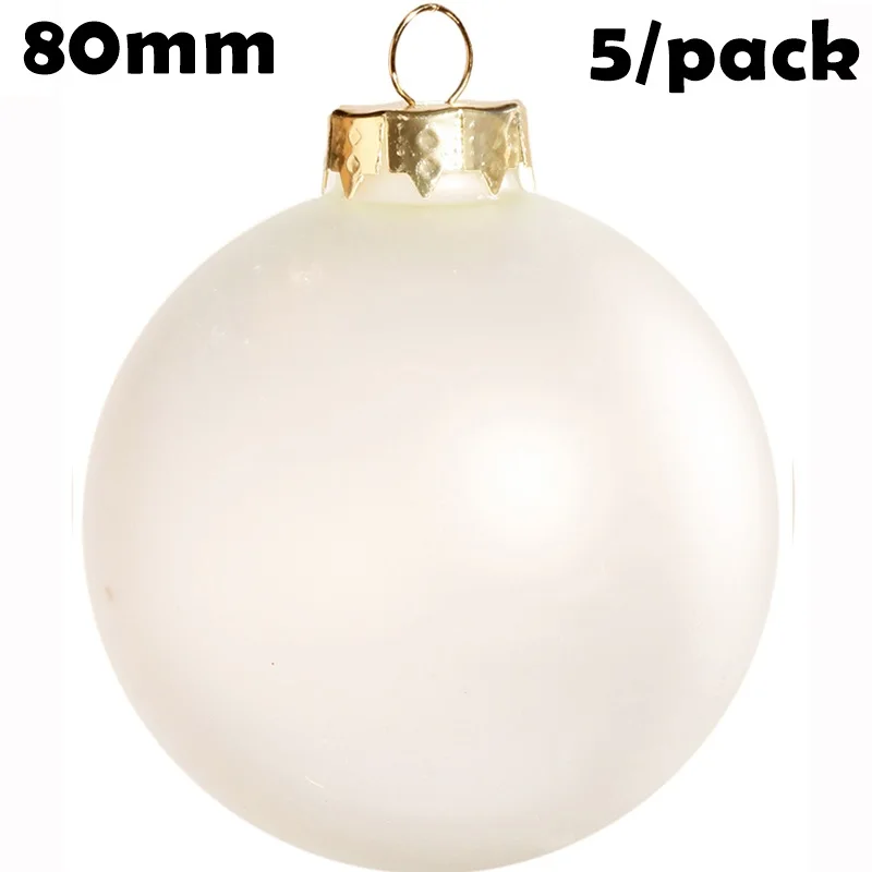 Рекламная акция 5 шт. в упаковке Рождественская фотография DIY матовый стеклянный