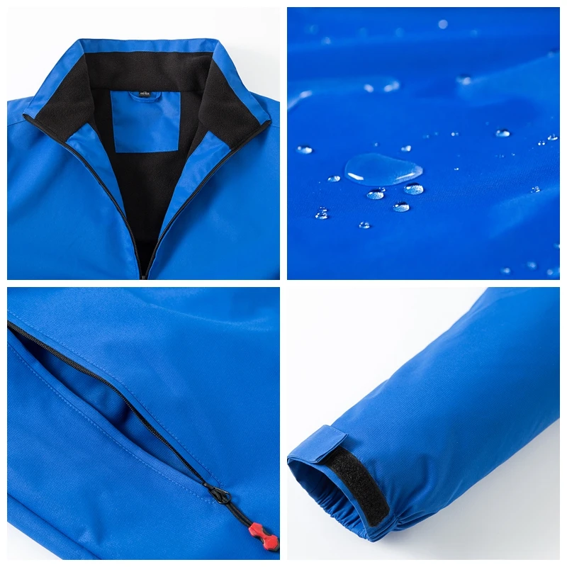 2019 Женские ветрозащитные куртки осень зима теплая водонепроницаемая ветровка