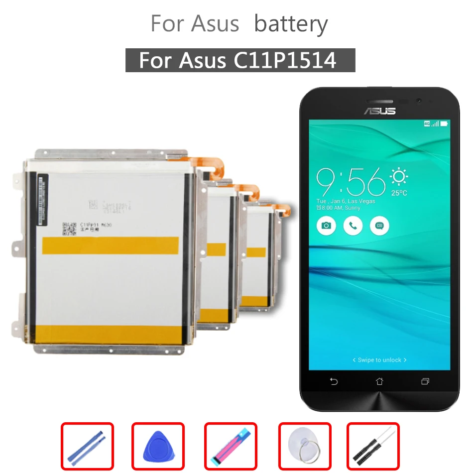 

C11P1514 Battery For ASUS ZenPad 3 8.0 ZenPad3 ZT581KL 4545/4680mAh + Free Tool