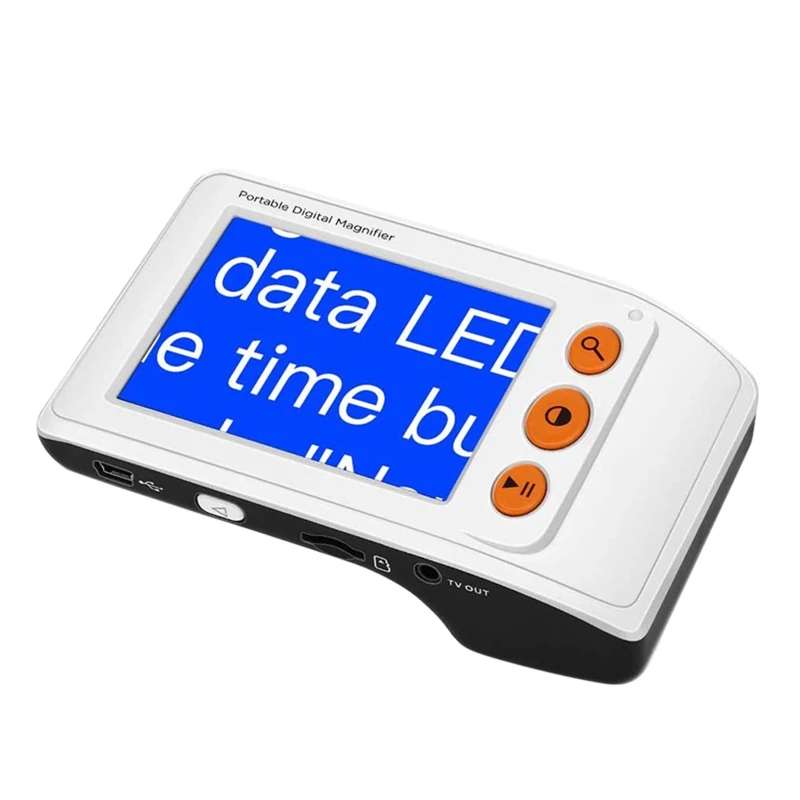 

Digital Magnifier Electronic Reading Aid 3.5 inch LCD Screen 2-25 Times Zoom