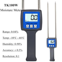 tk100w professional moisture meter hygrometers for wood sawdust powder meter hay bale peat moisture moisture wood chips tester