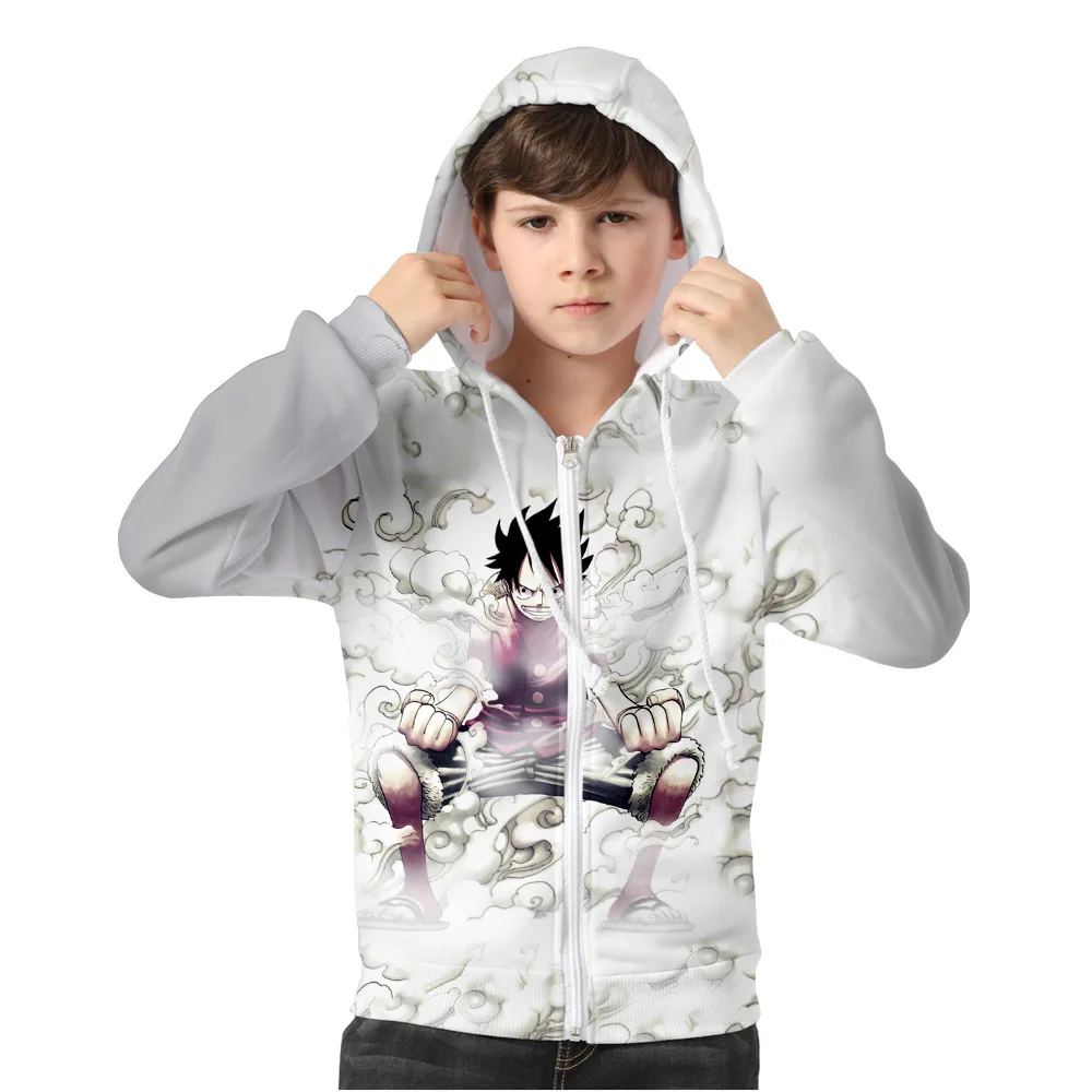 

2020 ONE PIECE 3D Printed Zipper Hoodies Men/Women Fashion Long Sleeve Hooded Sweatshirt Hot Sale Streetwear Pullover