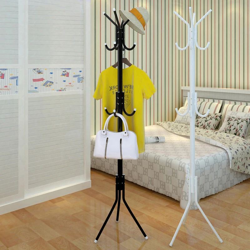 Современная простая Бытовая вешалка для пальто спальни напольная