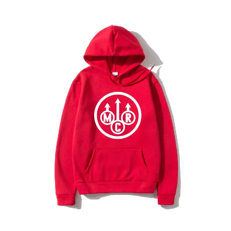 

Mens Hoodies My Chemical Romance MCR Print Hoodie Men Fleece Long Sleeve Sweatshirt Winter Skate Tracksuit Casual Man Pullover