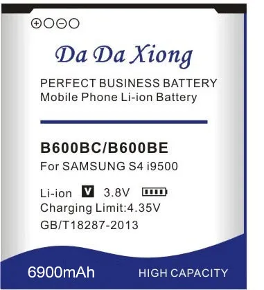 Аккумулятор B600BC/B600BU литий-ионный для Samsung galaxy S4 i9500 i9505 i9502 i9515 i9508 i959 i337 Active i9295 Grand 2