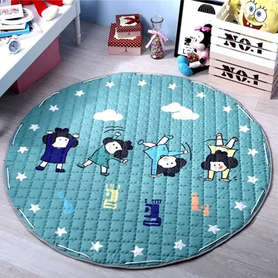 1 5 м двусторонний развивающий коврик для пола мягкий коврики спортзала детей