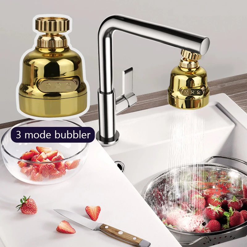 Роскошный аэратор для кухонного смесителя насадка душа с экономией воды крана