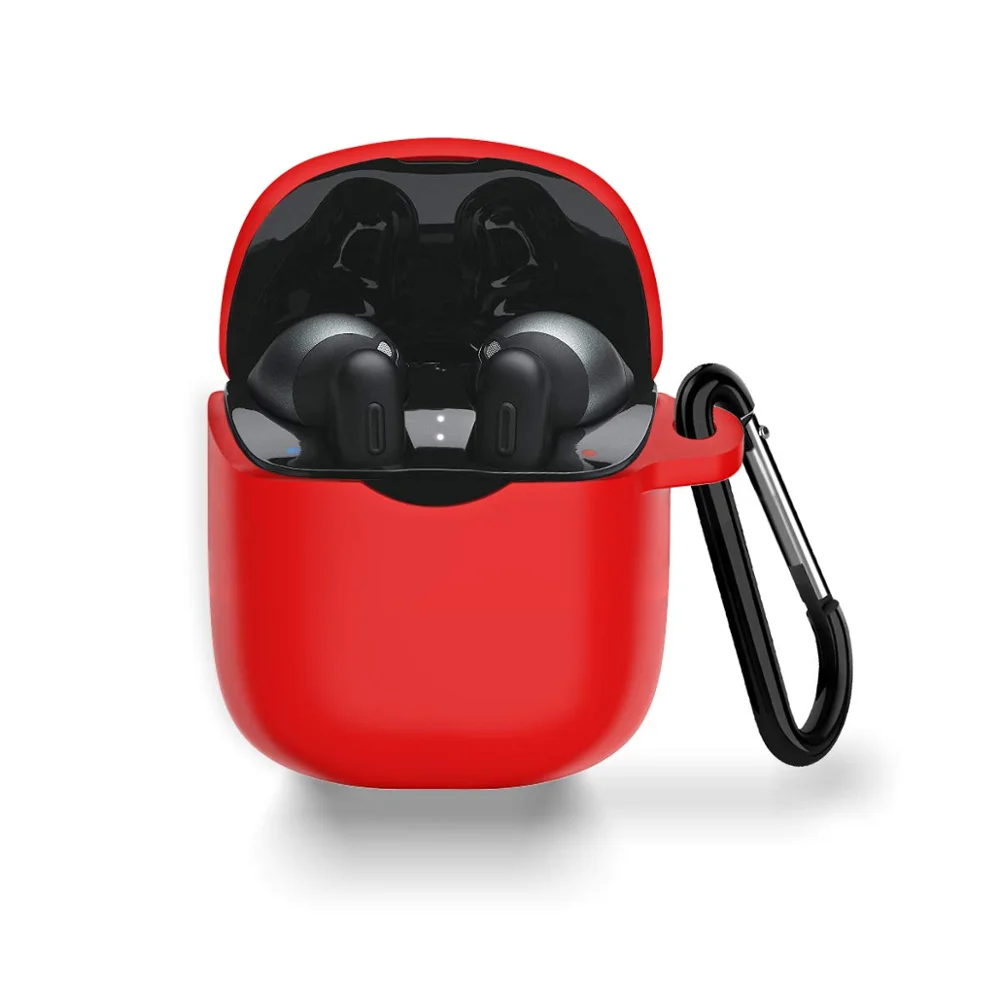 Защитный силиконовый чехол для телефона с карабином и защитой от царапин, ударопрочный чехол для JBL Tune 225 220 TWS, настоящие беспроводные наушники