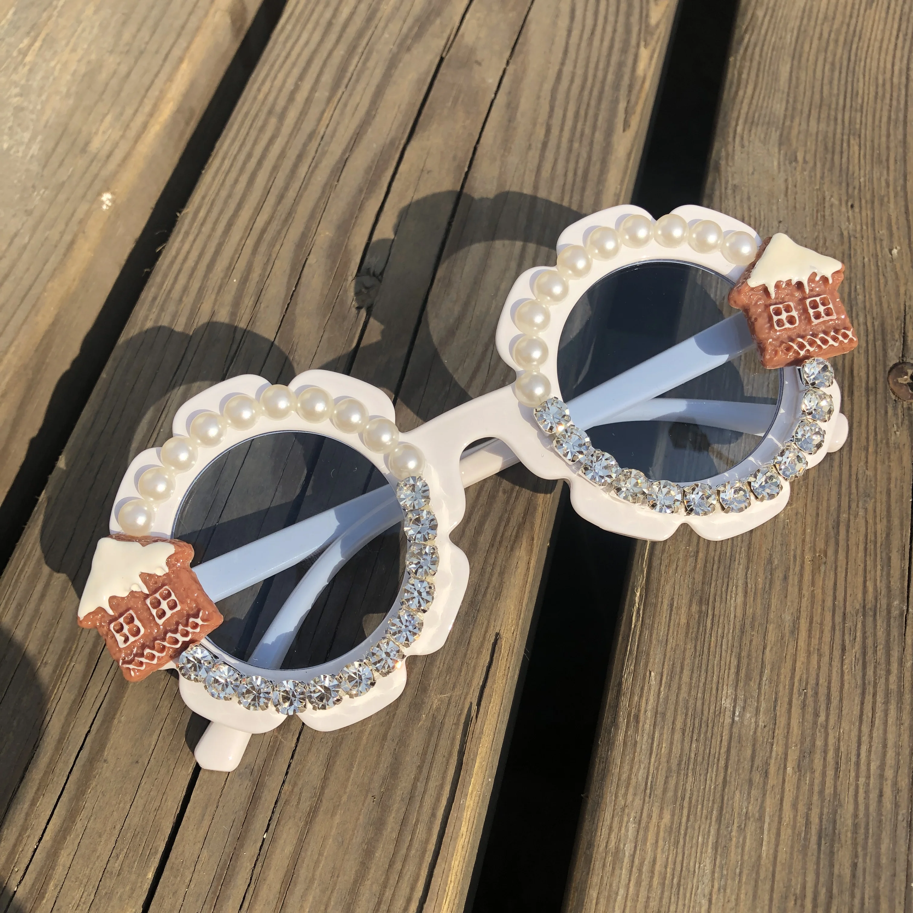 Рождественские детские солнцезащитные очки с изображением героев мультфильмов