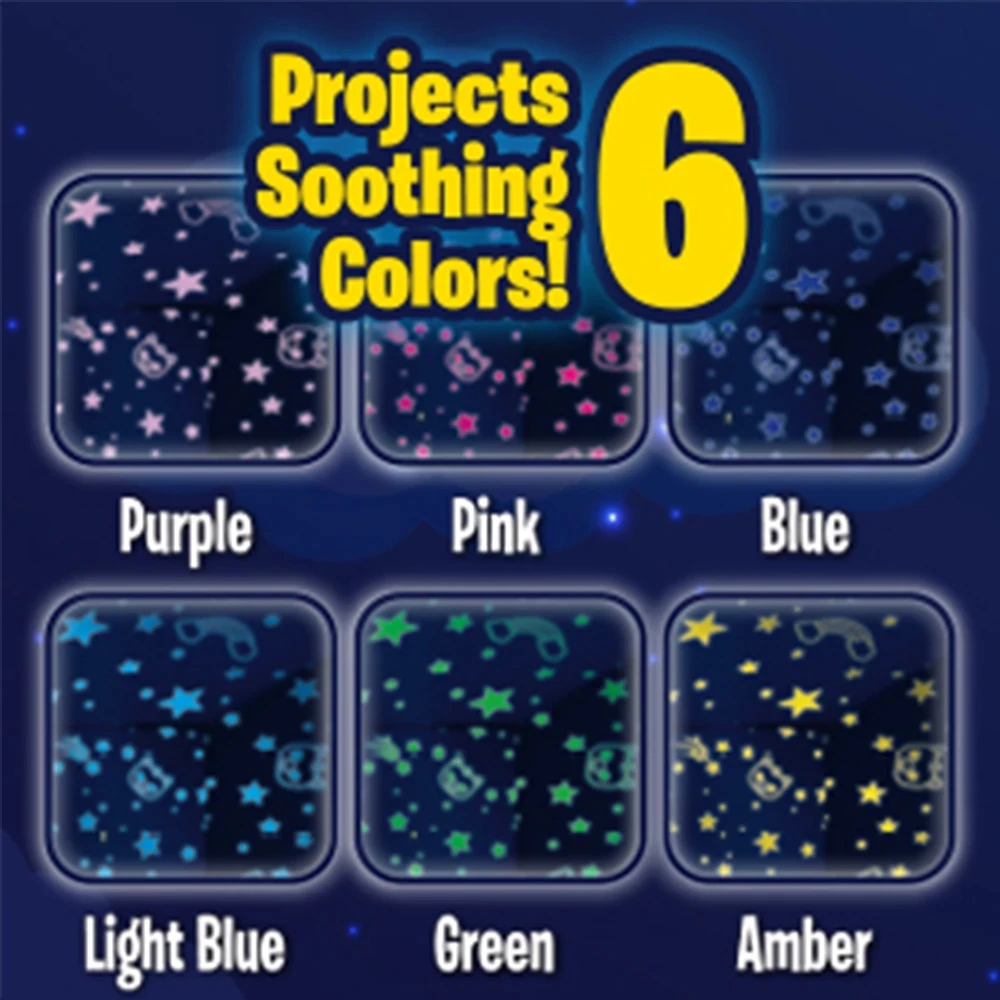 

Stuffed Animal With Light Projector In Belly Comforting Toy Plush Toy Night Light Cuddly Puppy Christmas Gifts for Kids Children