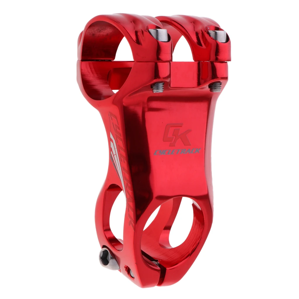 Red 31,8 Стволовые 60 мм детали для велосипеда велосипед MTB короткий вынос руля для большинства велосипедов, шоссейный велосипед, Велоспорт - Цвет: Red
