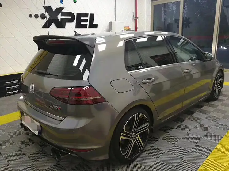 Для Volkswagen Golf 7 спойлер 2011-2013 mk7 Glof 5 TIS -ACK Высокое качество ABS Материал заднее крыло