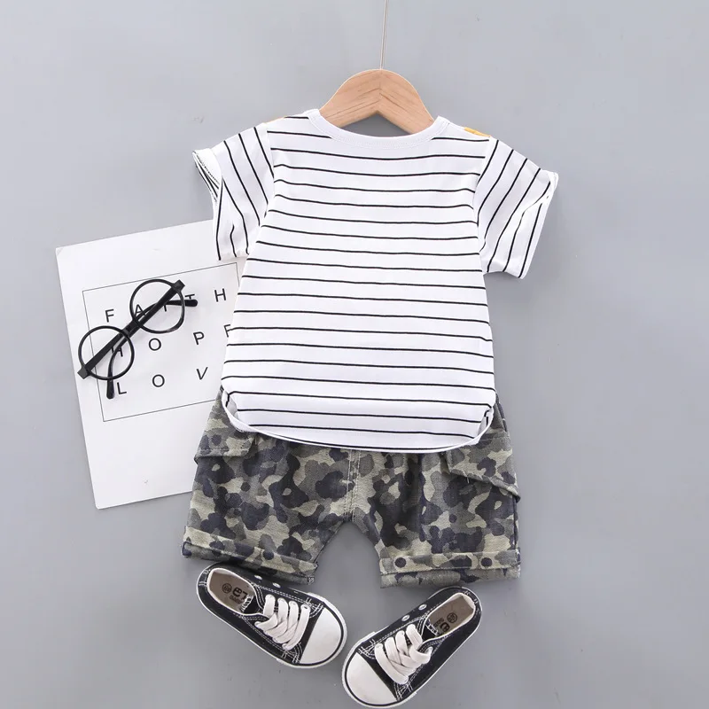 Детский спортивный костюм футболка шорты 2 шт./компл. | Детская одежда и обувь